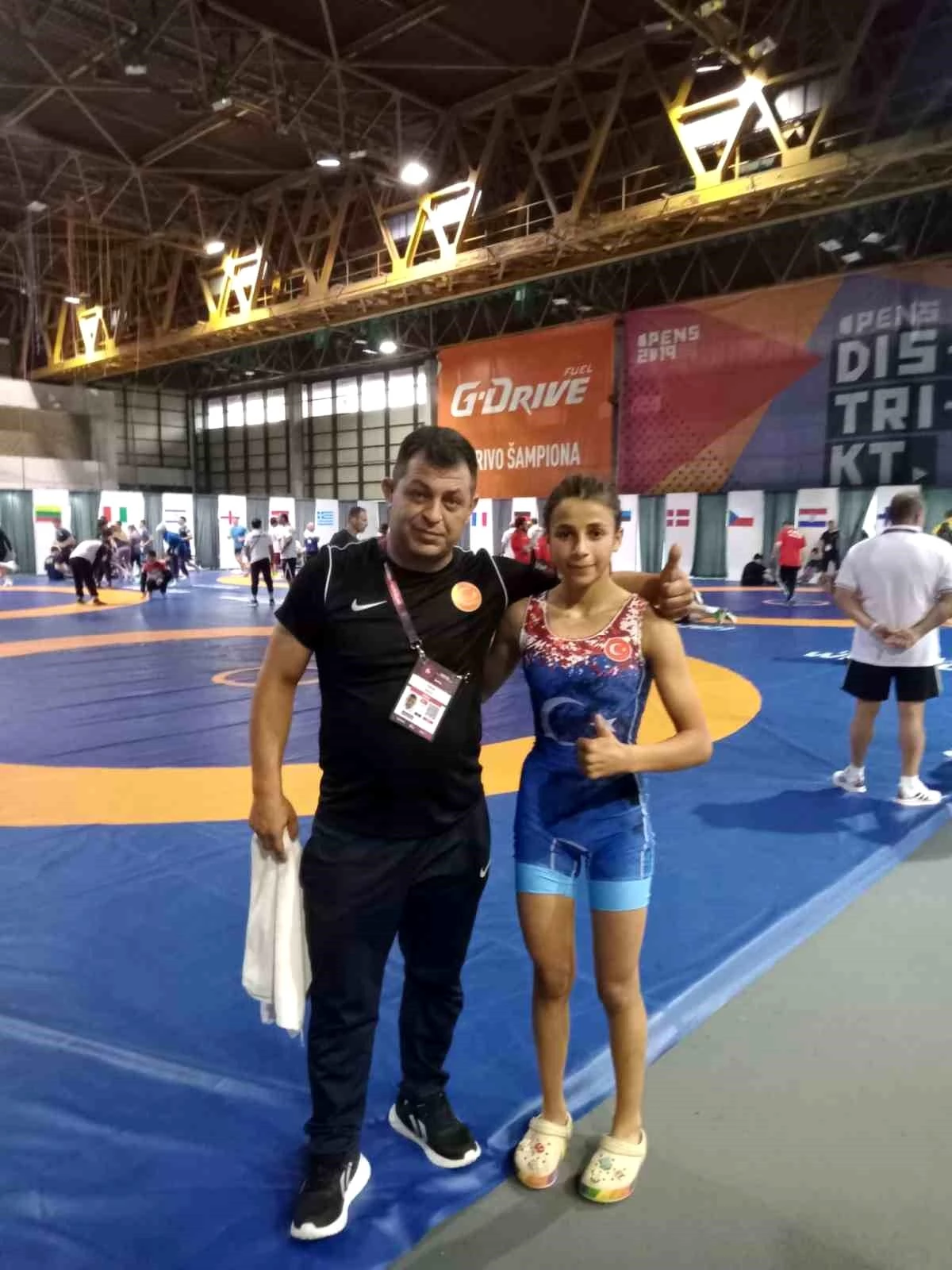 Afyonkarahisar Taşoluk Spor Kulübü Sporcusu Fatma Yılmaz Avrupa Güreş Şampiyonasında Finale Kalan İlk Türk Kadın Güreşçi Oldu